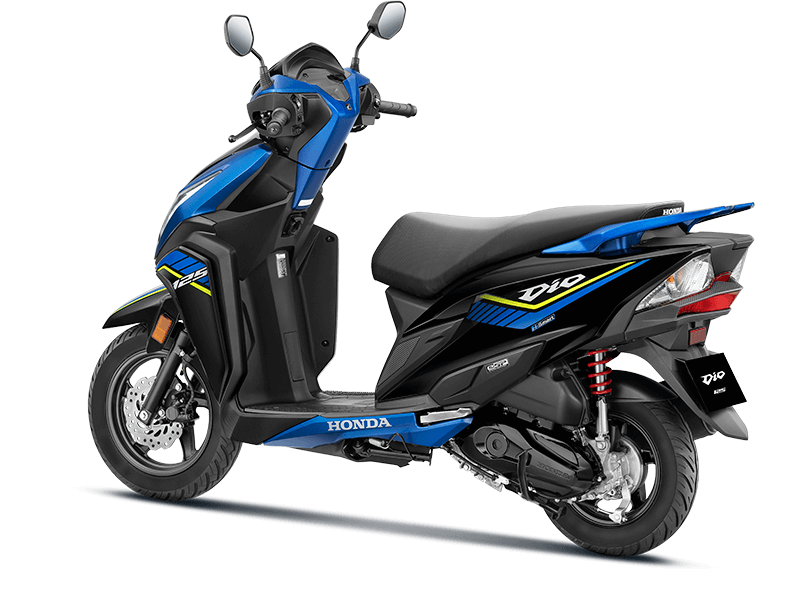 Honda dio dlx discount weight in kg